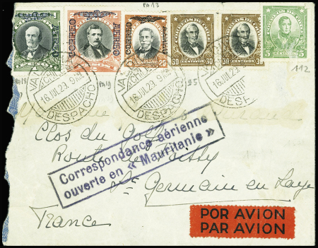 Chili PA18 + PA19 + 95 + 112 obl Valdivia (16.7.29