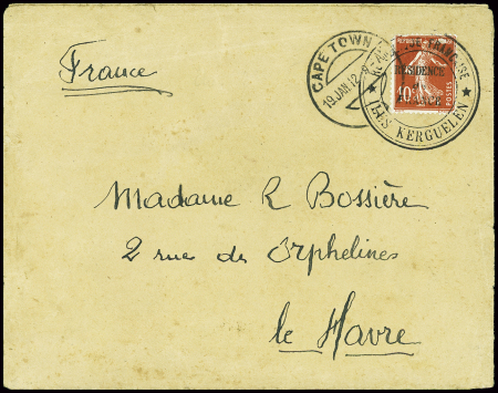 N°138 (LD) obl cachet noir "République française R