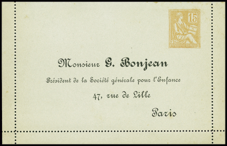 N°124 obl Paris 26 (1903) sur env entier postal 5c