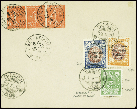 28.10.1926 Paris - Djask par Costes et Rignot. Let