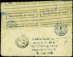 N°140 + 145 obl Bordeaux (23.7.25) sur lettre par 