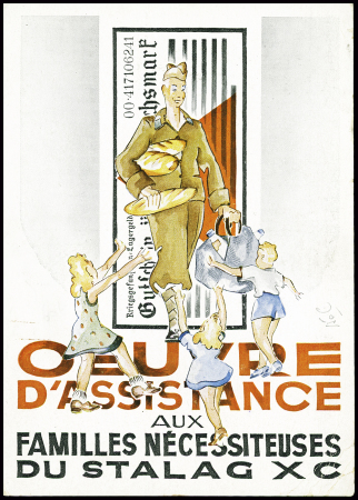 Entier CP en couleurs de l'œuvre d'assistance du s