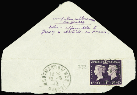 GB n°232 obl CAD "Montmartin s/ Mer Manche (12.8.4