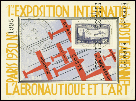 N°6c avec perforation verticale "EIPA 30" obl sur 