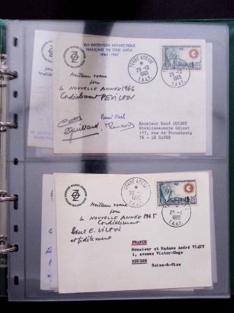 Restant de collection de 39 cartes de vœux PEV dan