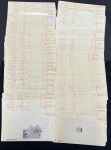 1865-1980, Ensemble de 133 lots de timbres sur cartes