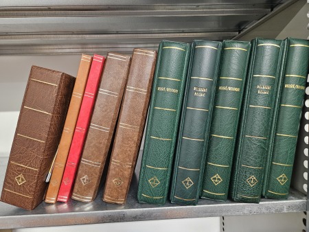 1849-2008, Collection de BELGIQUE en 5 albums Leuchtturm,