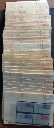 1900-90 FRANCE XXème Siècle, ensemble de 319 lots de