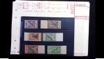 1880-1980, Ensemble de 218 lots de timbres sur cartes