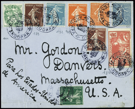 France n°111 + 139 + 192 + 194 + 199 + 205 + 189 +