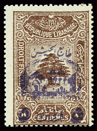 N°197 5 pi sur 30c brun, neuf **, TB