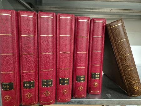 1849-2008 Collection in 6 Lighthouse albums from 1940