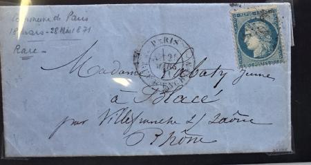 CORSE 1803-1871, Anciens lots de VO sur la Corse et