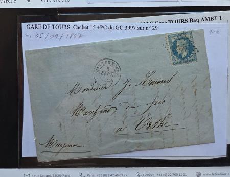 INDRE-ET-LOIRE 1729-1870, anciens lots de VO sur le