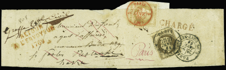 N°30 30c. brun, obl. càd R. du Pont Neuf 27/1/68 s