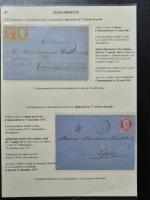 1798-1875, Sympathique lot de lettres dont DEPARTEMENT