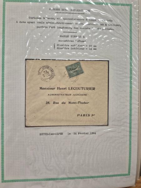 1812-1925, Collection en 15 classeurs sur toute la