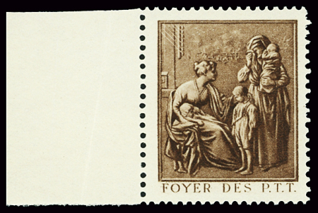 BIENFAISANCE : 1926 vignettes violette, bleue et brun