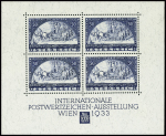 BLOC-FEUILLET N°1 WIPA 1933 min.sheet, *, TB
