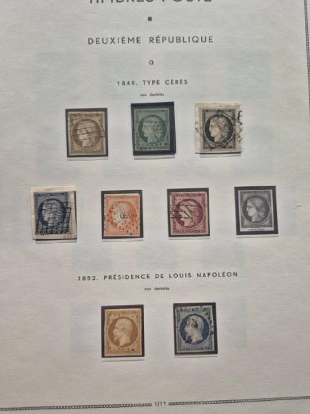 1849-2000, Belle collection en 5 albums, neuf à partir