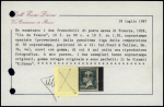 N°4a 10f sur 1f50 Pasteur, Paquebot ILE DE FRANCE,