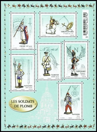 N°F4665a Soldats de plomb, vert émeraude, neuf **,