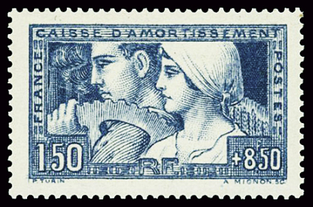 N°252 neuf * (bien centré) et sur 2 lettres avec aussi