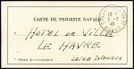 Petite carte de priorité navale avec CAD "Casablan