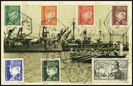 N°508 + 511 + 514 + 515 + 522 + 523 + 524 sur cart