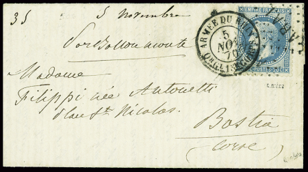 N°29 obl losange de points "ARAL" + CAD "Armée du 