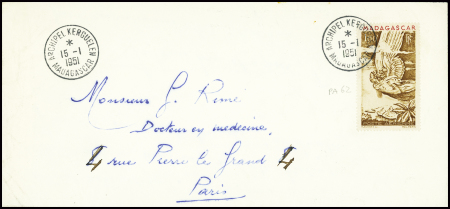 Madagascar PA62 obl CAD "Archipel Kerguelen Madaga