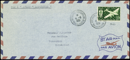 Madagascar PA n°60 obl CAD "Archipel Kerguelen" (4