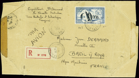 TAAF n°3 + PA2 + PA3, 3 pièces obl CAD "Iles St Pa