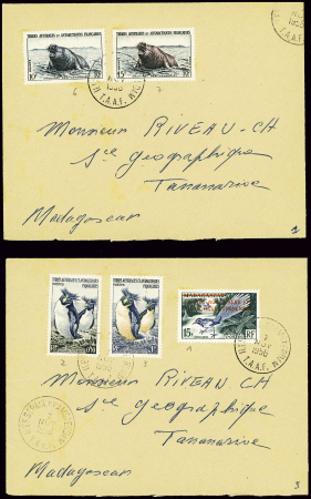 4 lettres dont 1 recommandée AFF respectivement TA