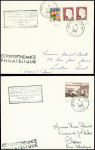 7 lettres avec cachet rect de la mission d'install