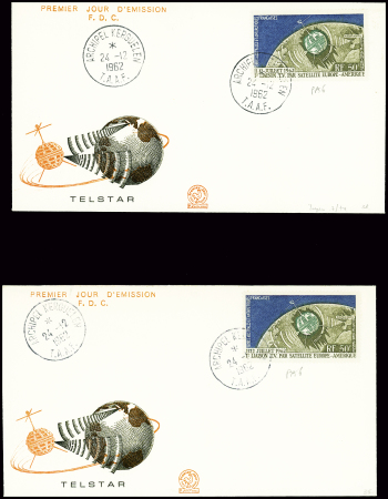 Divers TAAF dont PA2 à 4 obl Kerguelen (11.1.1963)