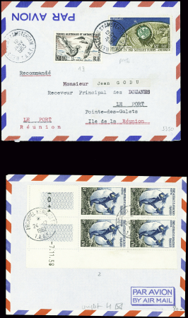 6 lettres de 1963 : Crozet (1), Kerguelen (3), Sai