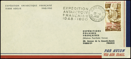 TAAF PA n°1 obl Terre Adélie (22.6.1950 - Midwinte