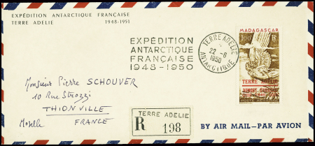 TAAF PA n°1 obl Terre Adélie (22.6.1950 - Midwinte