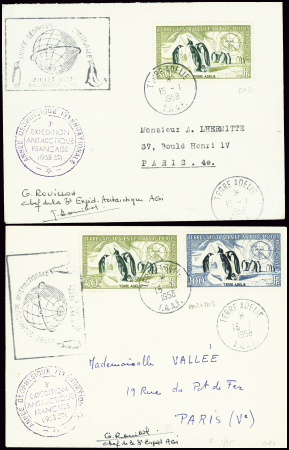 12 lettres et CP (3 CP Cami) avec cachet illustré 