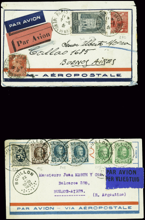 Argentine : 3 lettres Grande Bretagne - Argentine 