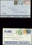 7 lettres : Argentine - Ecosse (1931 - 163ème amfr