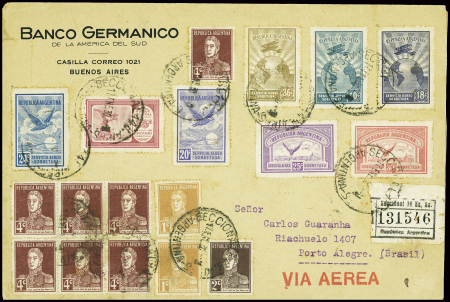 Divers Argentine obl Buenos Aires (17.1.30) sur le