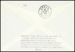 France n°212 obl Etampes (3.2.25) sur lettre avec 