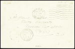 GB n°141 + 142 obl CAD "Waddon aerodrome Croydon" 