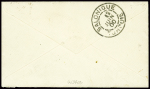 Cavalle n°6, 25c Sage, obl CAD perlé "Cavalle Turq