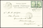 N°53 obl CAD "Côte Fse des Somalis Djibouti" (1903