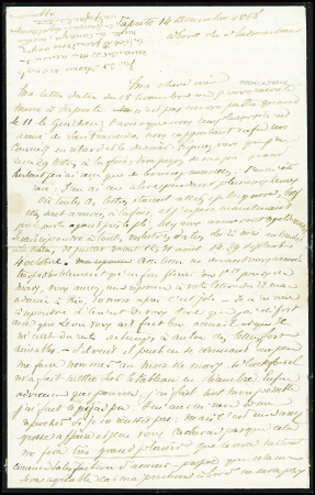 Env de deuil avec marque d'échange "GB 2F" + taxe 