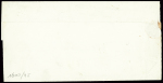 N°1 10c bistre-jaune obl PC 299 + cursive "59 Bazo