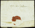 2 lettres : "Deb de belleme" (manuscrit - An2 - in